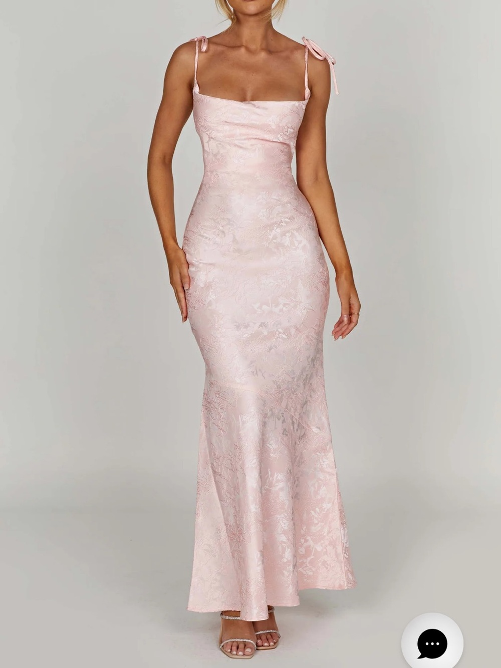 BABYBOO WHITNEY MAXI DRESS - BLUSH